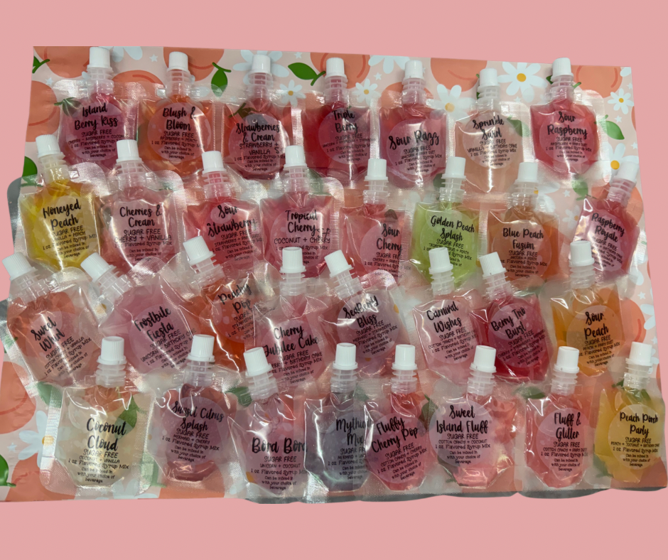 SUGAR FREE - Flavored Syrup Mix