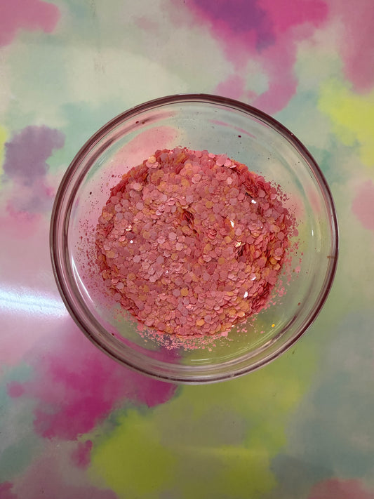 Sunset Petal - Chunky Mix Glitter