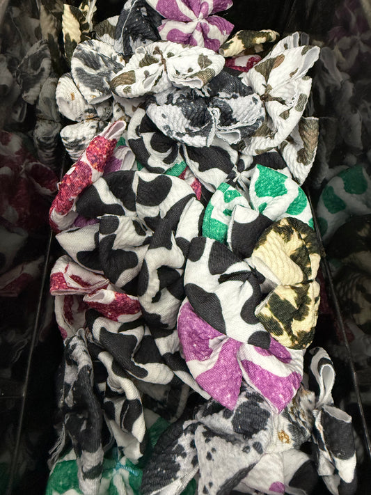 Cowprint Mix- Bullet Bow