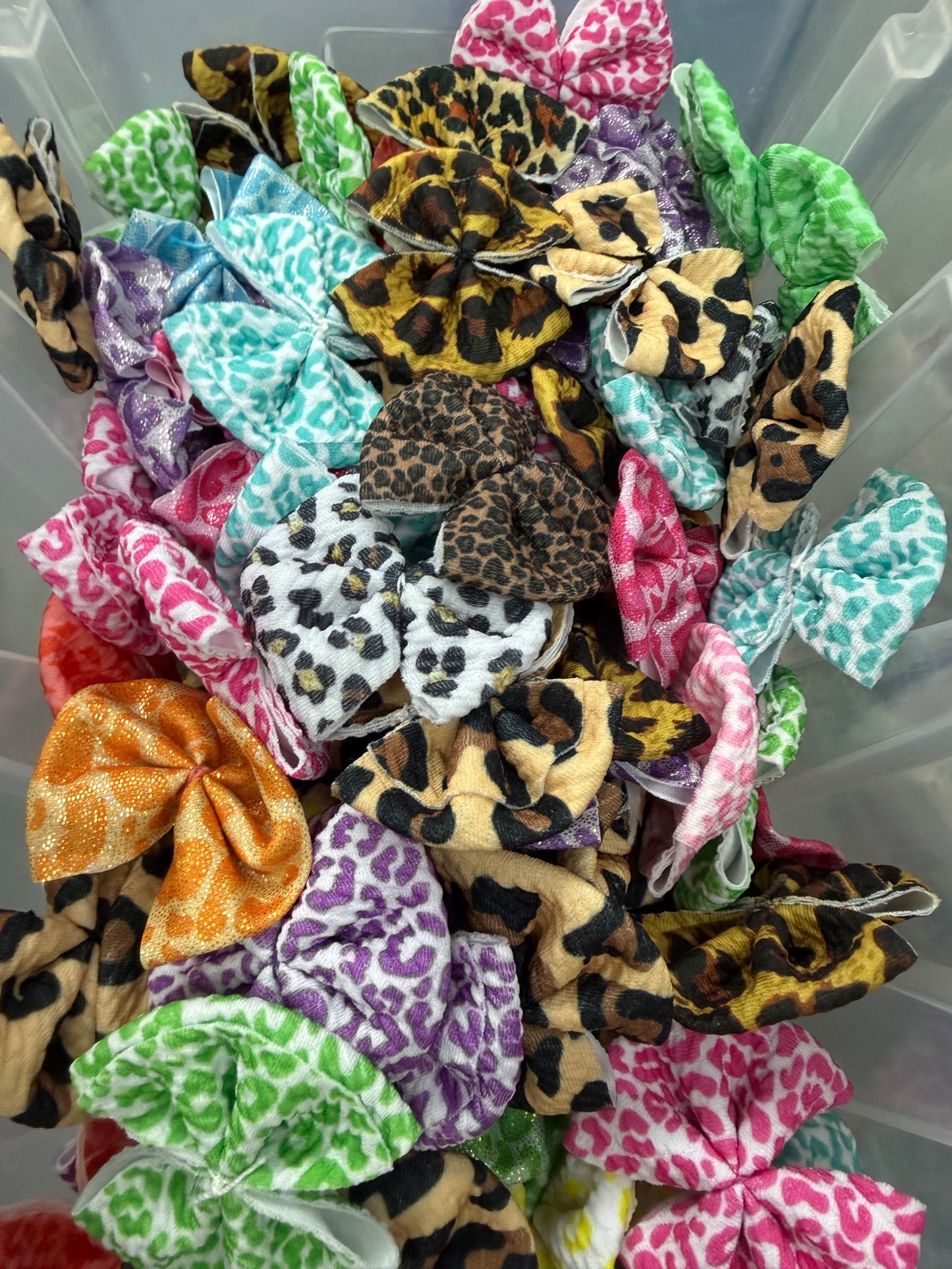 Leopard/Cheetah Mix- Bullet Bow