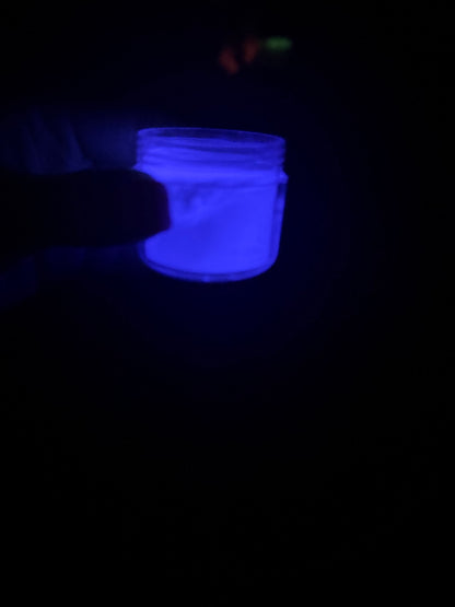 White/ Purple- Glow in the Dark Powder