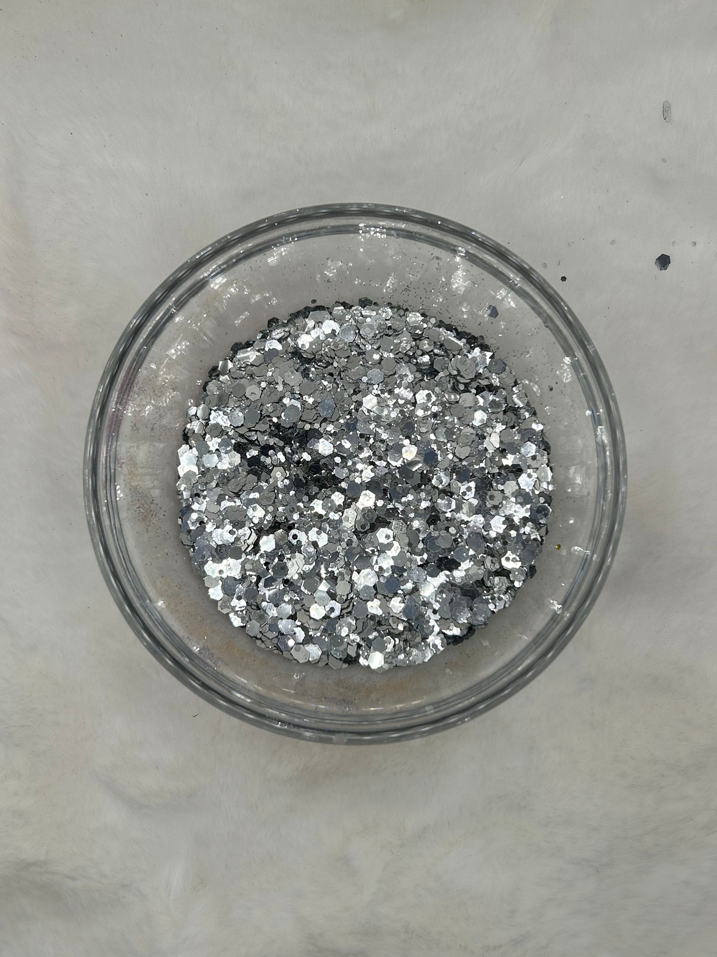 Silver Bullet - Chunky Mix Glitter