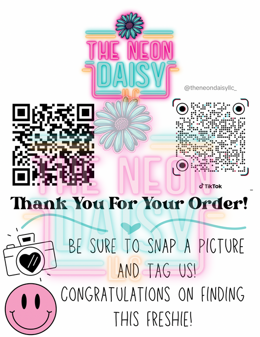 You Found A Freshie- Postcard (4 In A Set) (Double Sided)