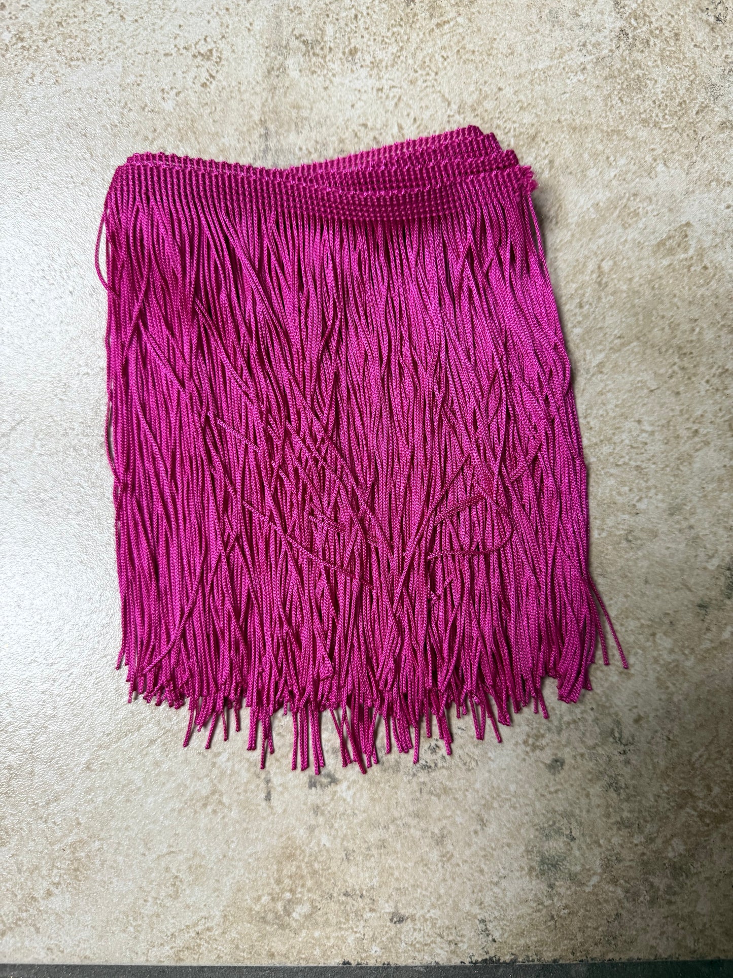6” Magenta Fringe **FINAL STOCK**