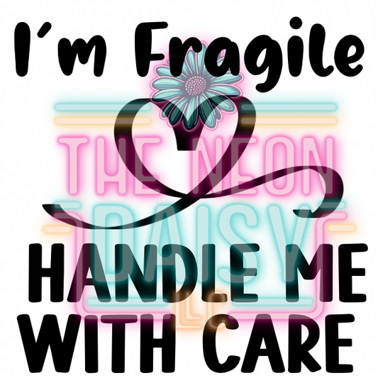 2" Fragile Label -  100 in a Bundle.