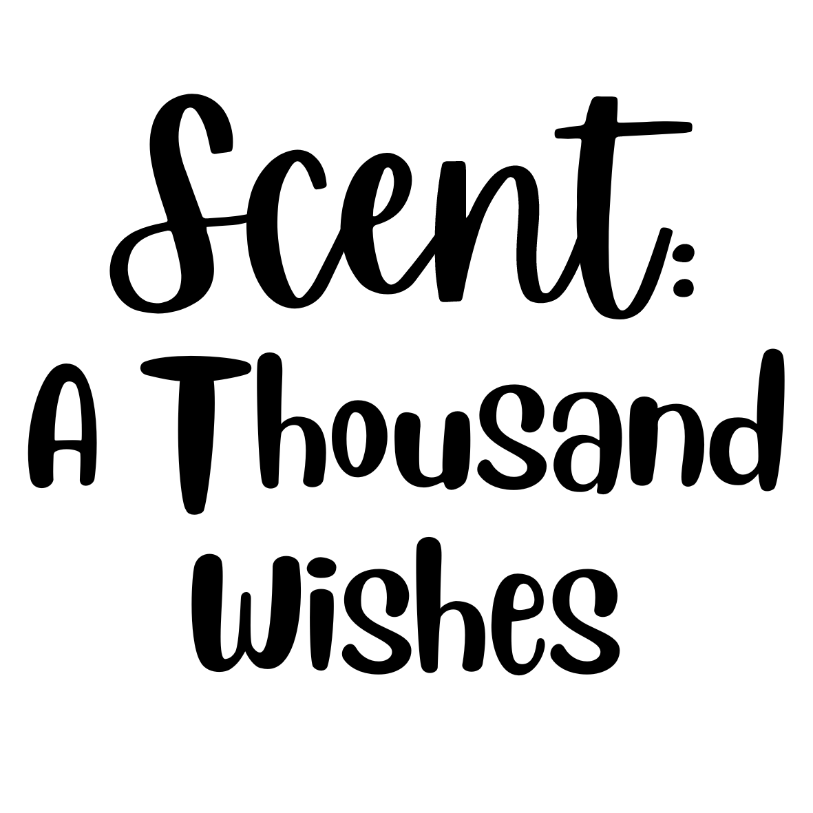 2" Scent Name Label The Neon Daisy LLC